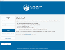 Tablet Screenshot of mycirclecity.com